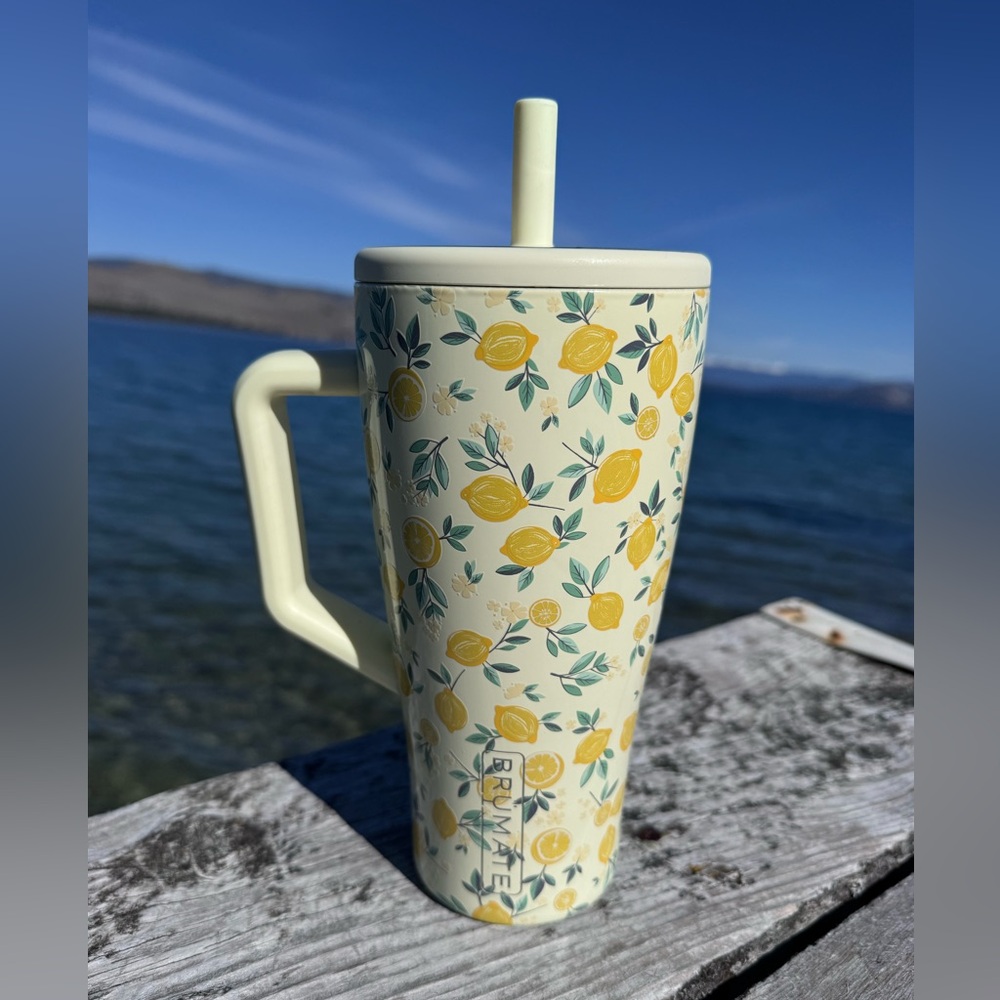 🍋BrüMate Era 30oz Limoncello straw tumbler LIMITED EDITION!! - Picture 2 of 5